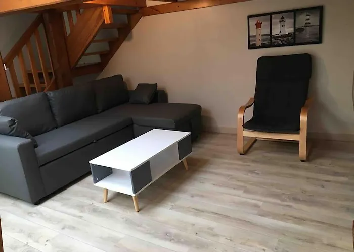 Avec Courette Bord La Hague Port Racine 別荘 Saint-Germain-Des-Vaux